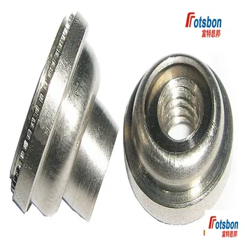 

AS-M4-1/2 Floating Self-Clinching Fasteners Thread Non-Locking Torque Cabinet Inserts Thin Sheets Metal Rivet Nuts PEM Standard