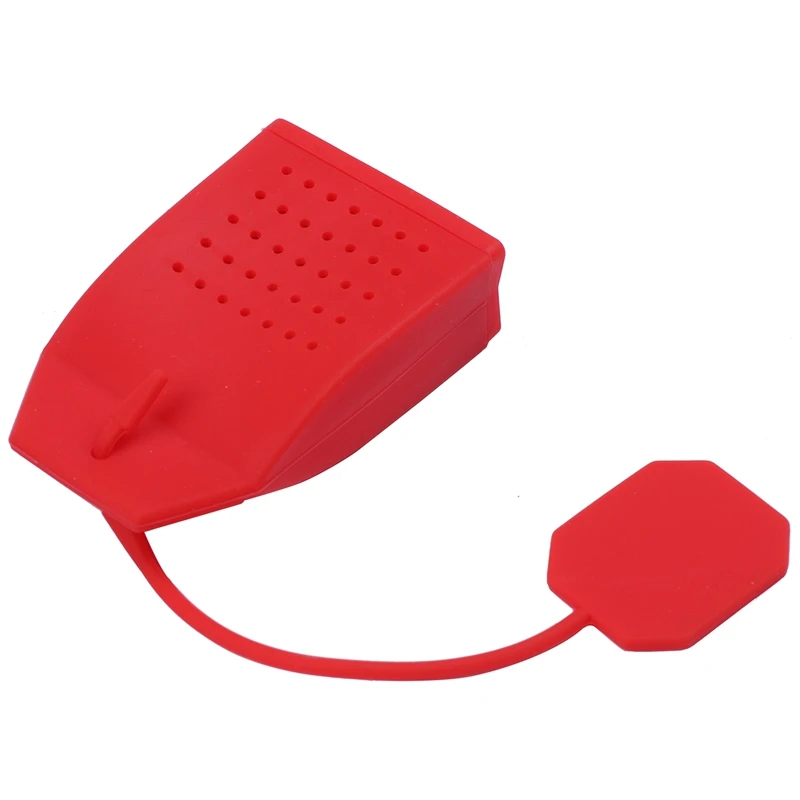 

10 Pieces / Piece Food Grade Silicone Tea Bag Colorful Tea Filter Herbal Tea Filter Scented Tea Filter Tool Color Random