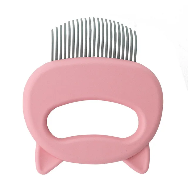 Pet-663-1pink Расческа для питомцев Petshy, съемная щетка для кошек, когтеточки, щетка для удаления волос, массажная расческа, уход за домашними животными, чистые принадлежности - Цвет: Pet-663-1pink