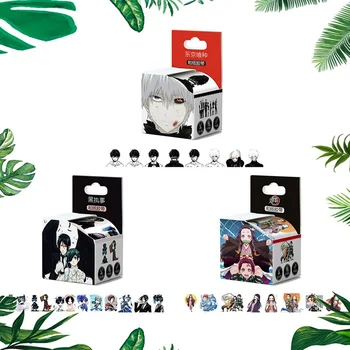 

4cm*4m Anime Demon Slayer:Kimetsu no Yaiba Washi Tape DIY Cartoon Adhesive Tape Scrapbooking Sticker Label Masking Tape