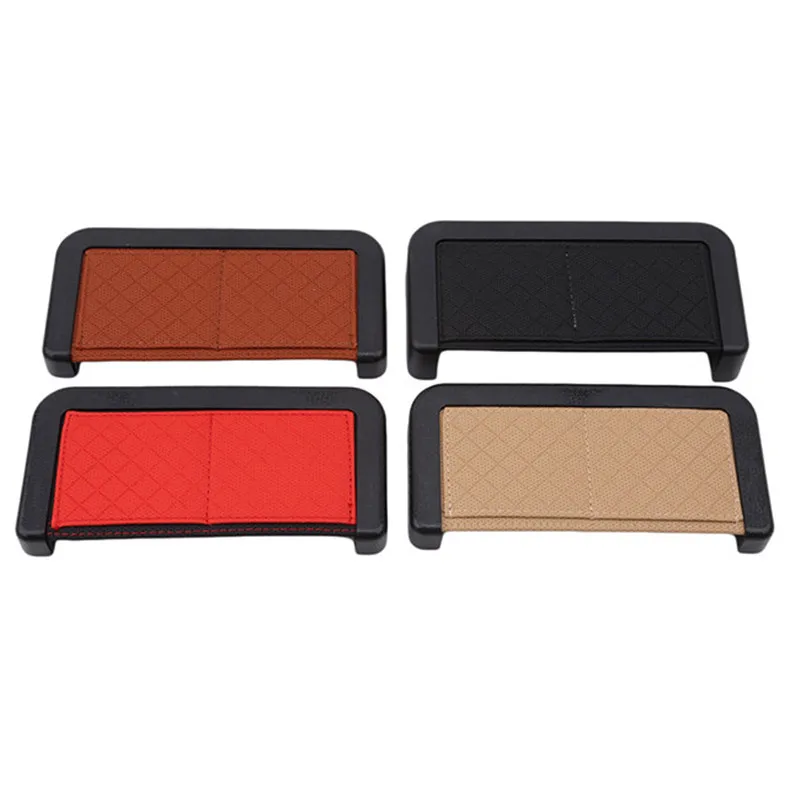 Multifunction Car Pouch Bags Car Storage Box Collecting Bag For Cards Mobile Phone Sticky Bag Interior Accessories