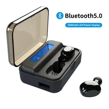 

2020 New S590 TWS Wireless Bluetooth 5.0 Earphone 9D Stereo Earbuds 3500mah Led Digital Display Earphone Portable Sport Earphone