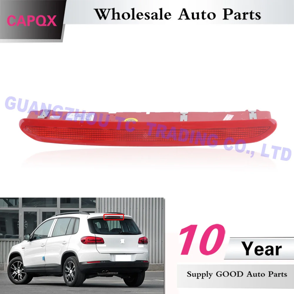CAPQX задний стоп-сигнал светильник для VW Touran 2011 2012 2013 заднего бампера отражатель светильник задний противотуманный фонарь Предупреждение светильник