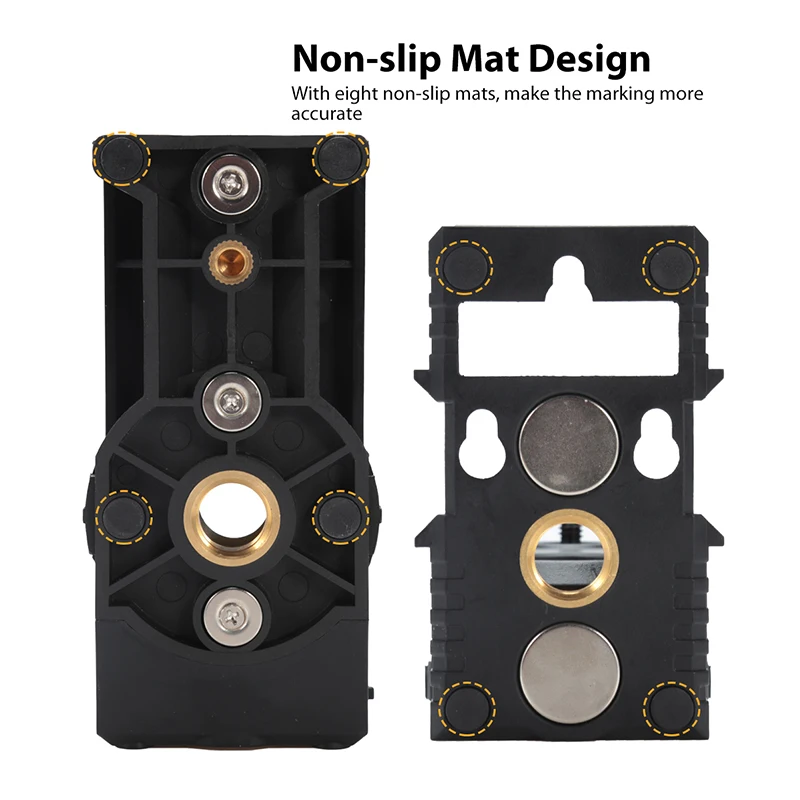 Portable 5/8 Lines Laser Level Holder 180 degree Rotating Bracket With Magnet Suspension Bracket L Arm Mount Level Measure Tool