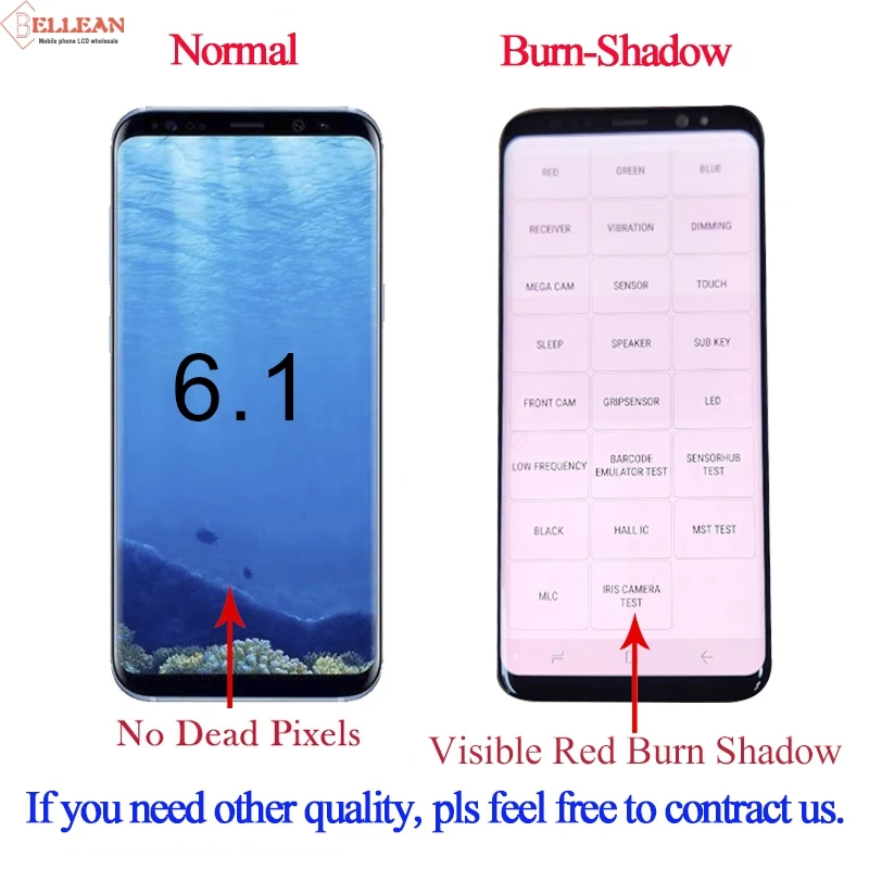 1 шт. HH для samsung Galaxy S8 Plus дисплей с сенсорный датчик экрана в сборе G955F G955 ЖК S8 Plus дисплей+ Инструменты