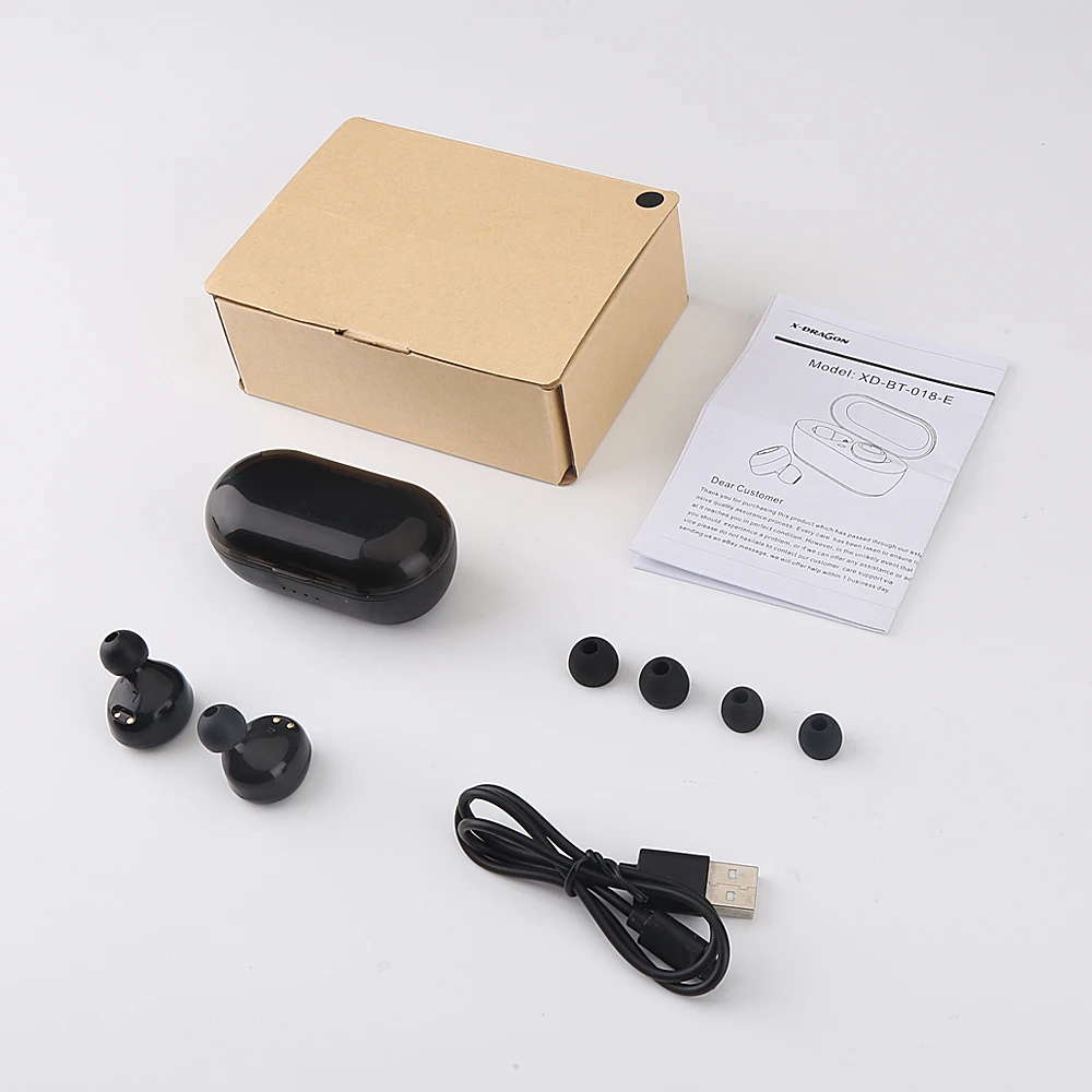 Wireless Bluetooth Headphones Earbuds Stereo Headphones Super Bass Headset Microphone Compatible with All Bluetooth Devices