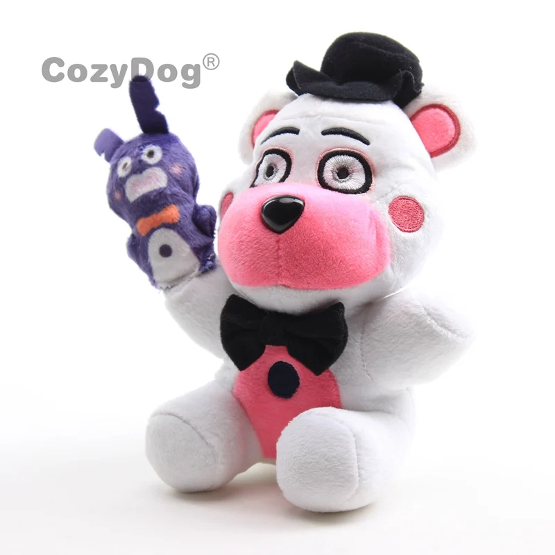 18 см Новое поступление пять ночей у Фредди 4 FNAF плюшевые игрушки милая белая лиса плюшевые игрушки кукла Peluche для детей женские подарки