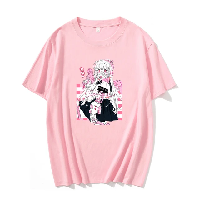 Cute Japanese Streetwear Loose T-Shirt 4