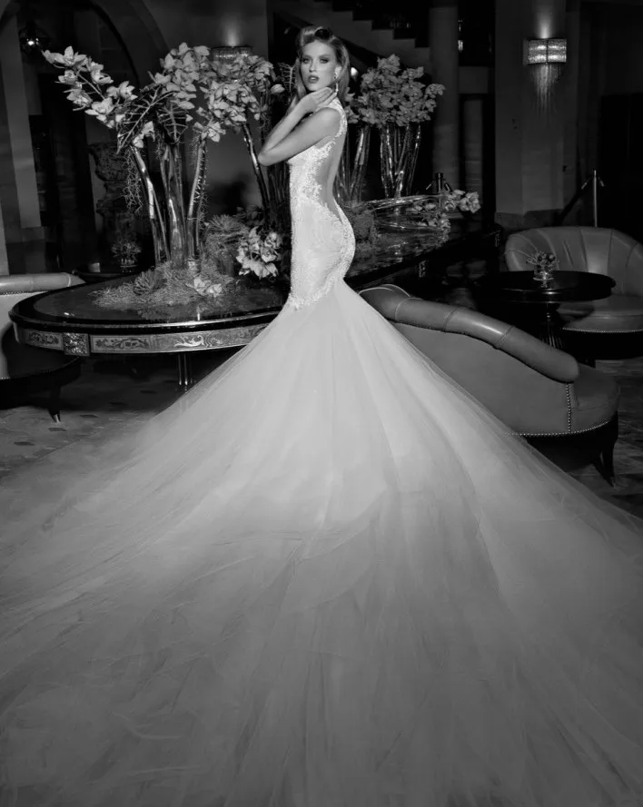 Vestido de noiva сексуальное китайское кружевное свадебное платье русалки с открытой спиной robe de mariage gelinlik mothe of the bridal