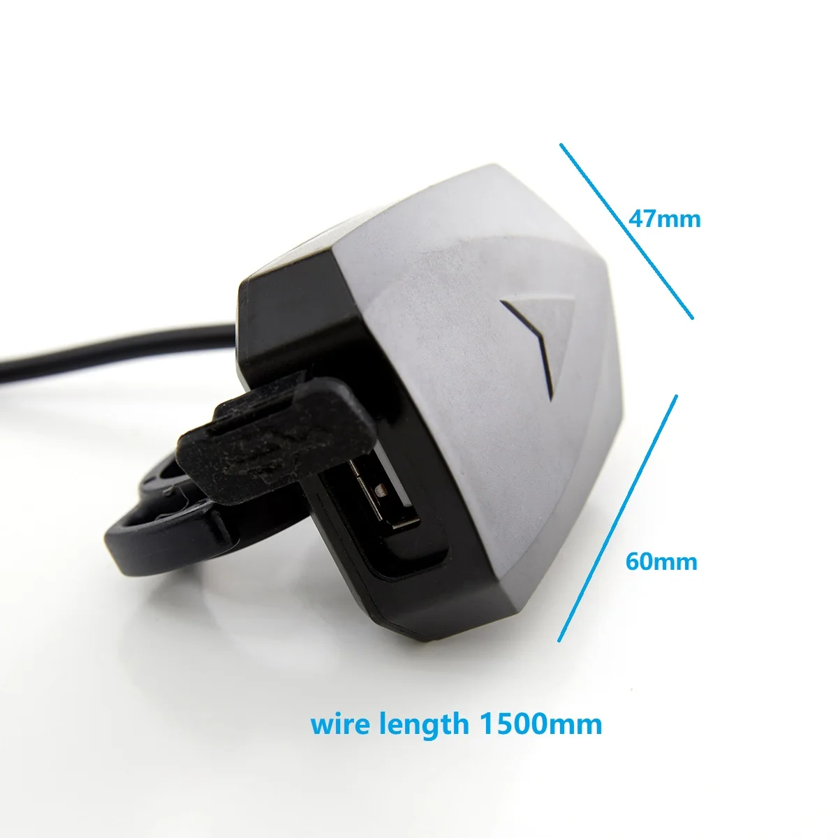 Universal Bicycle USB Charger 12v 24v 36v 48v 60v 72v 80v-5V 2A Mobile Phone Faster charger For Electric Scooter Vehicle E Bike