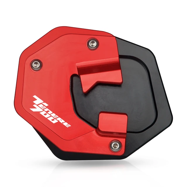FOR YAMAHA TENERE 700 Tenere700 XTZ 700 T700 2019 2020 2021 Motorcycle Accessories Side Stand Enlarge Plate Kickstand Extension black red