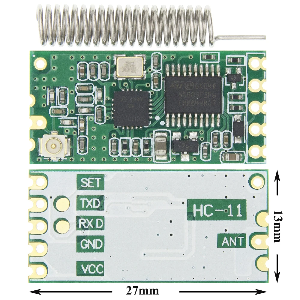 1 шт./лот HC 11 433 МГц Беспроводной RF Серийный UART модуль CC1101 5В 3В по