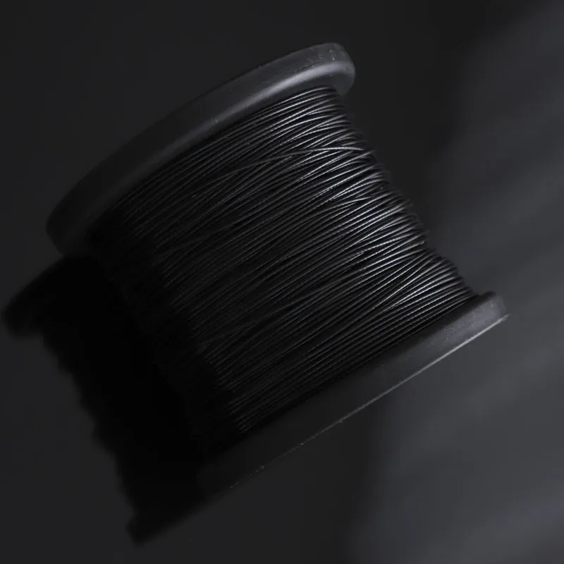 Black PVC Plastic Coated Stainless Steel 304 Wire Rope Cable 0.38MM-6MM Total Diameter HQ BR01 stainless steel wire rope steel wire rope