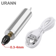 1 комплект 5 в Usb Мини электрическая гравировальная Ручка DIY Набор электроинструмента аксессуары Мини электрическая гравировка долото ручка набор электроинструмент