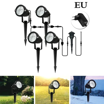 

Waterproof Outdoor Garden Lawn Lamps RGB Garden Landscape Light Spike Bulb Ip66 Outdoor Spot Lighting Projector Lamp For Garden
