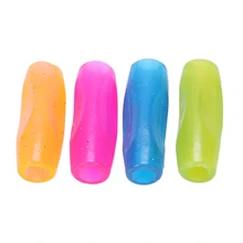 4 шт Силиконовая u-профиль Анти-усталость насадка на карандаш