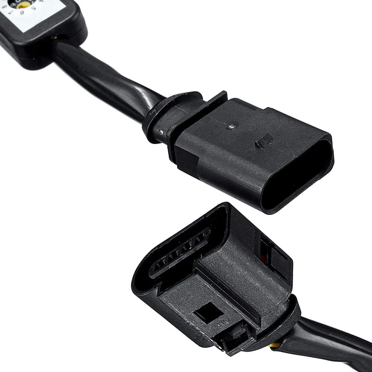 2 шт. черный Динамический указатель поворота светодиодный задний фонарь дополнительный модуль кабель провода Harnes для Audi A4 S4 RS4 B8 2010