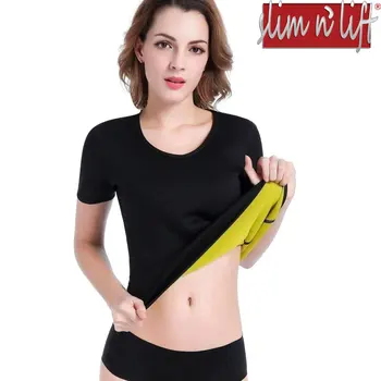 

Body Shapers T-shirt Hot Sale Shapers Stretch Neoprene Fitness Slimming Vest Body Shaper Control Vest Tops