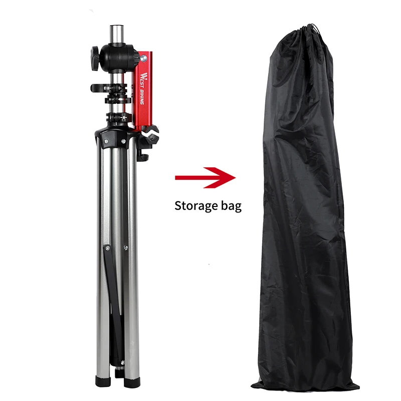 Support De Réparation Pour Vélo WEST BIKING - Aluminium, Hauteur Réglable, Charge 38.6kg - Neuf