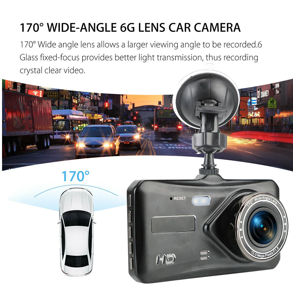 LEEPEE    ڴ ī޶, ġ ũ, ڵ DVR  ķ, ڵ ׼, WDR, 4 ġ HD 1080P