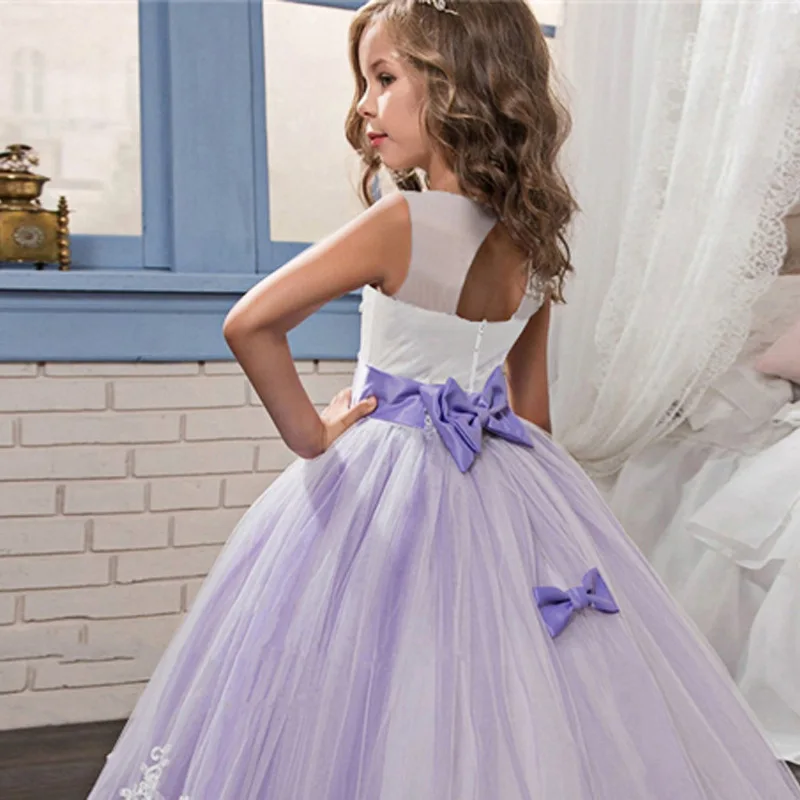Однотонное длинное платье; платье принцессы для девочек; модные вечерние платья для всей семьи; сезон весна-лето