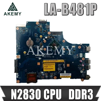 

Laptop motherboard for DELL Inspiron 15 3531 PC Mainboard N2830 CPU 0Y3PXH LA-B481P full tesed DDR3