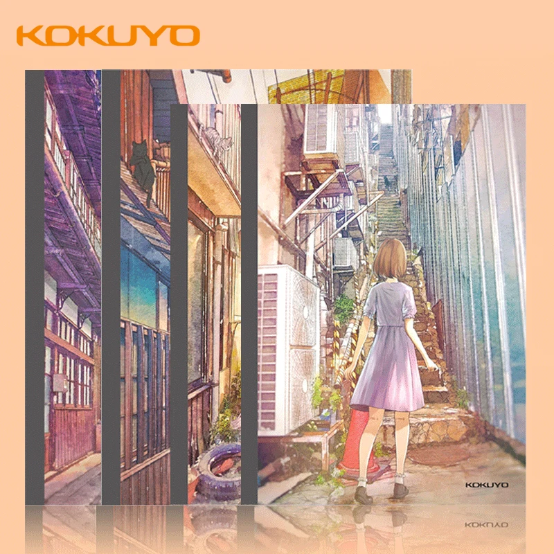 Japan KOKUYO Illustrator Notebook 2020 New Wireless Binding Book Set A5/B5 Simple Design Book Illustration Design Book Japan KOKUYO Illustrator Notebook 2020 New Wireless Binding Book Set A5/B5 Simple Design Book Illustration Design Book