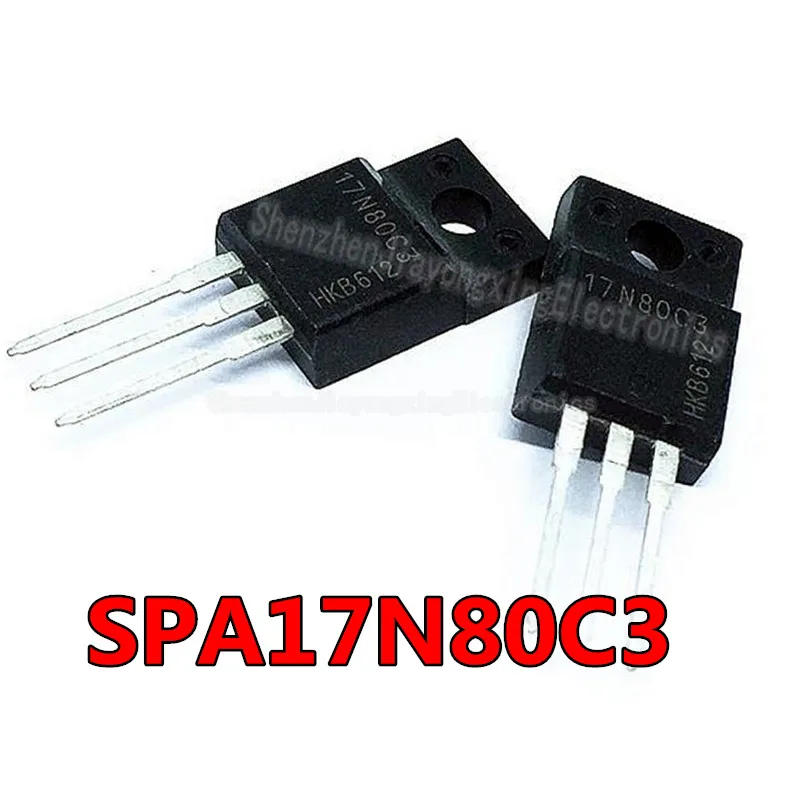 

10PCS/LOT SPA17N80C3 TO-220F 17N80C3 TO-220F 17N80 SPA17N80 800v 17A New original spot hot sale