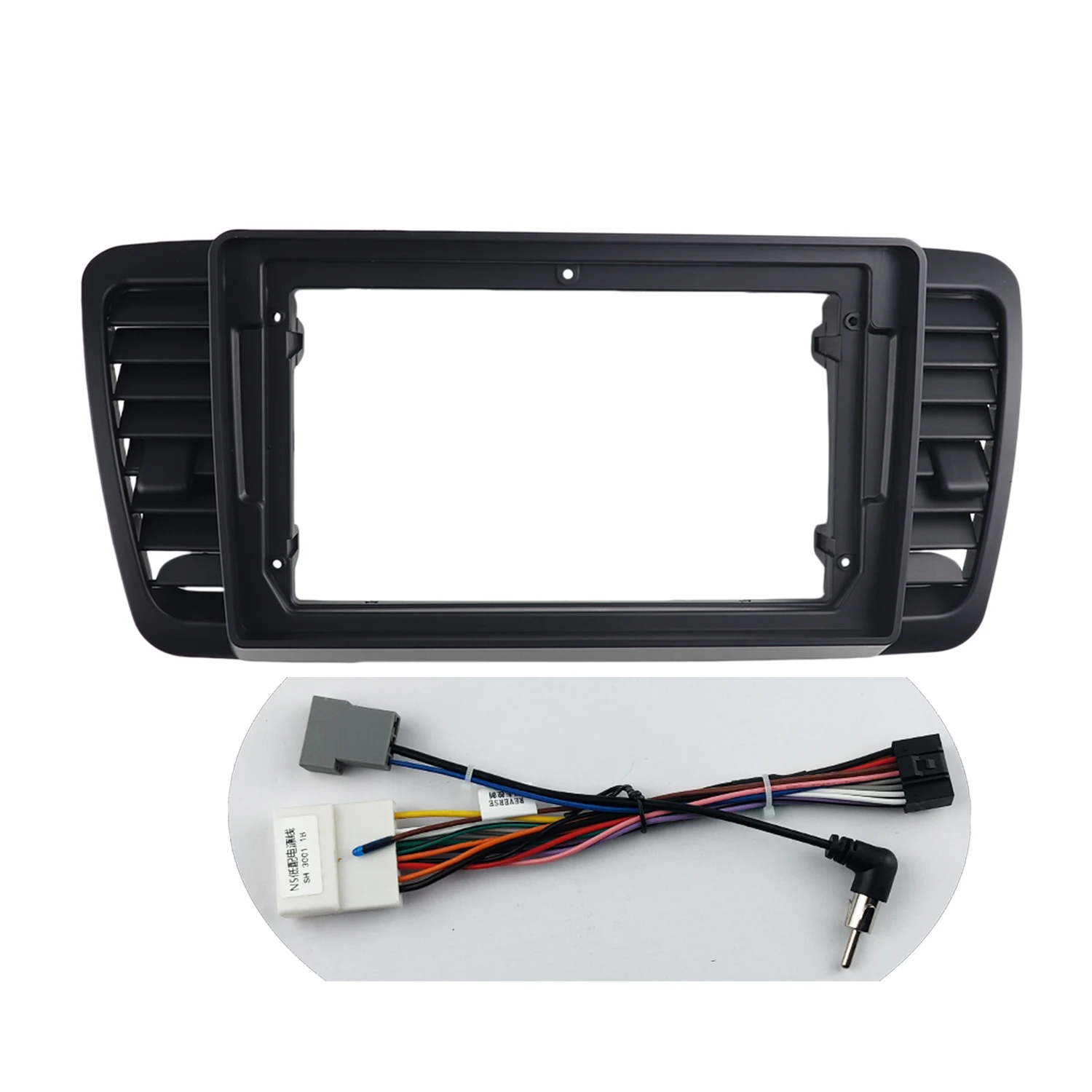 Fascia Autoradio Per Subaru Outback/Legacy 2004-2009 - Cornice Per Navigatore 9 Pollici In ABS, Sostituzione Diretta - Foto 7