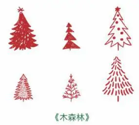 6 шт. ручной резиновый Набор уплотнений my Christmas wish series креативные DIY украшения Печать Скрапбукинг Стандартный штамп - Цвет: 4