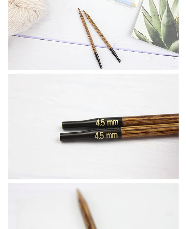 Knitpro Ginger Special Interchaneable Circular Needles length 8.5cm-10cm