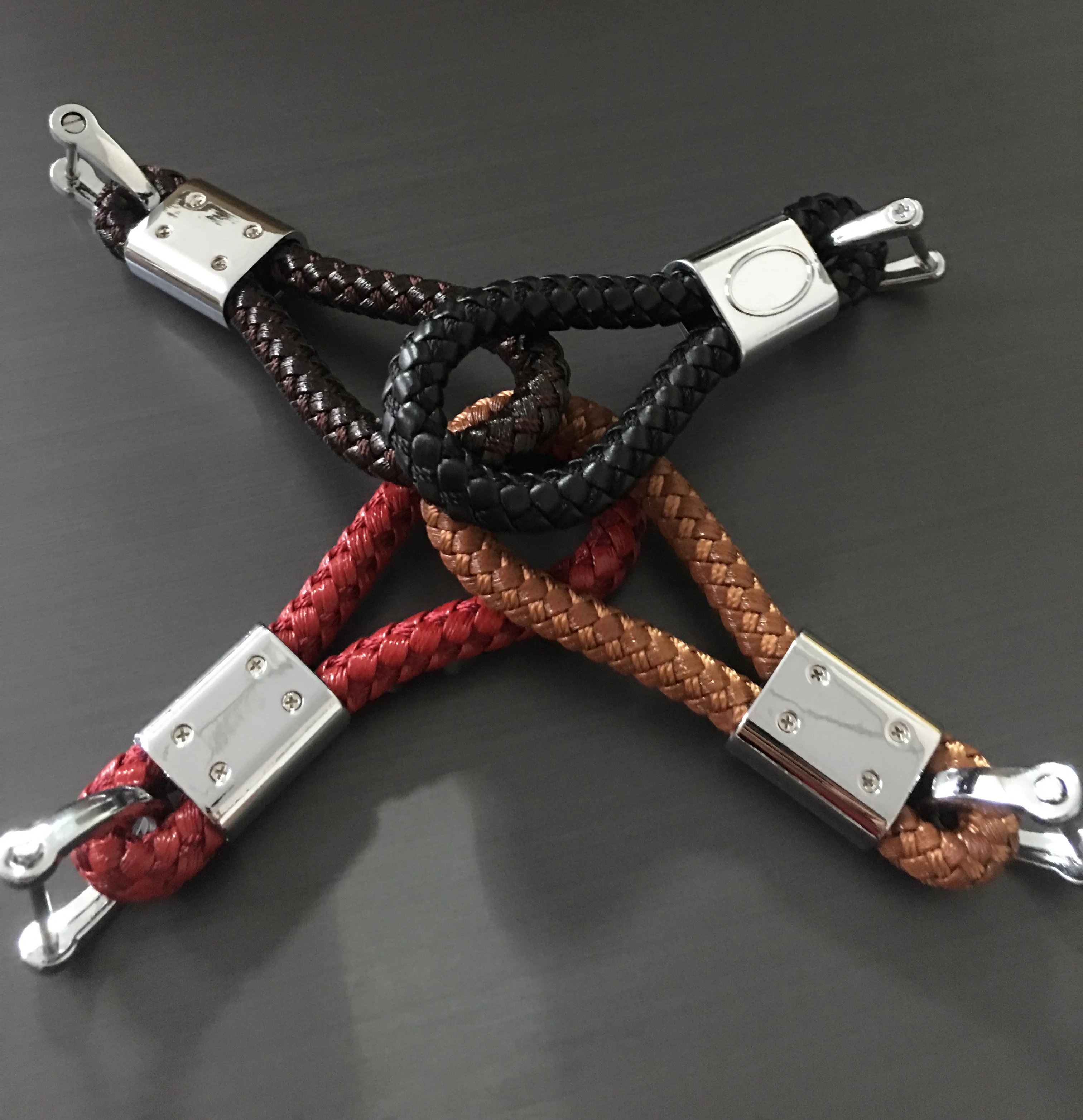 Брелок для ключей Fishon плетеный держатель Polo Golf Seat Opel Toyota Nissan BMW Ford Fiat 500 Subaru