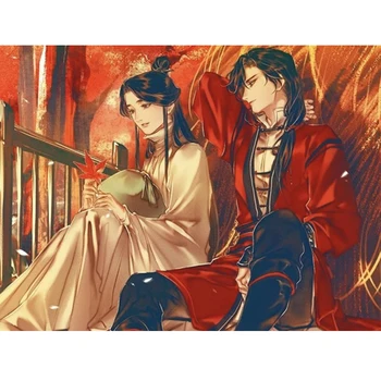 

5d diy diamond painting tian guan ci fu full,square,round diamond embroidery art diamond mosaic Anime character,home art EE1445