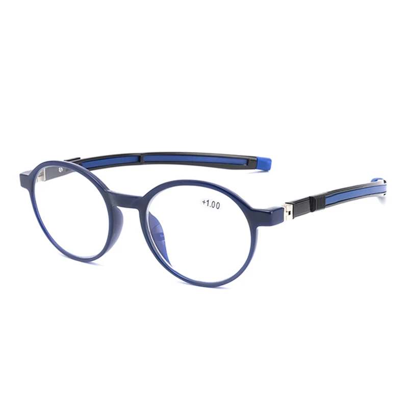 SAOIOAS, висящие на шее, магнитные очки для чтения, для мужчин и женщин, очки для пресбиопии, антиусталость, компьютерные очки с+ 1,5+ 2,0+ 2,5 3,0 - Цвет оправы: B5