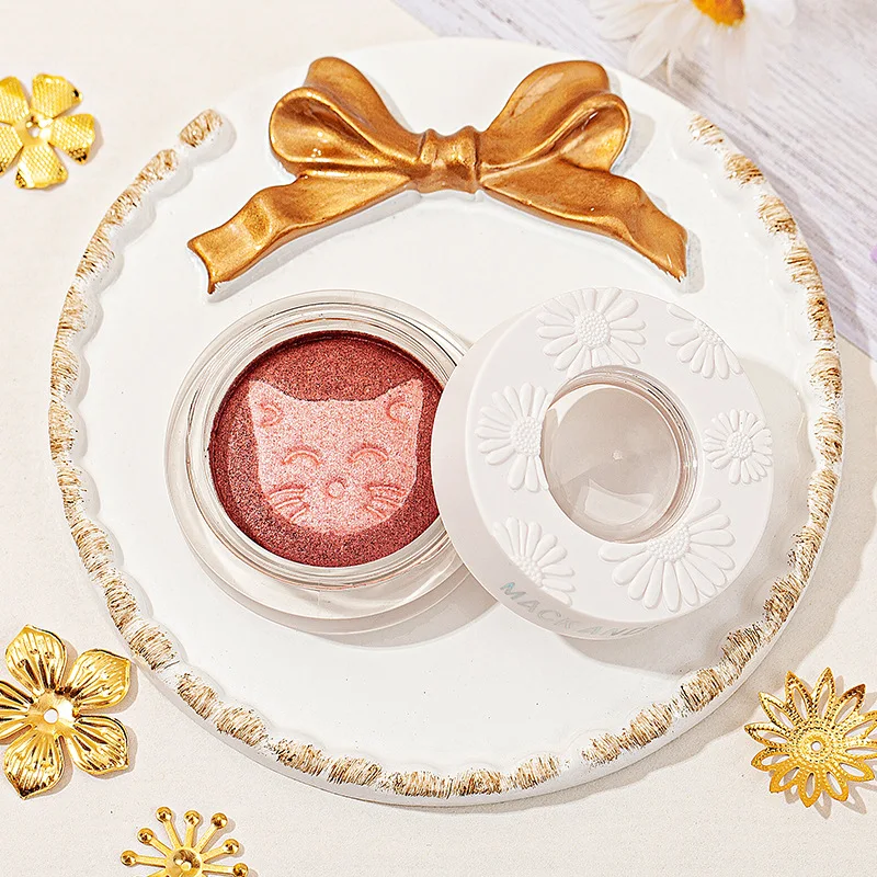 Eye Pallete 3D Cat Shape Kawaii Glitter Eye Pallete Make Up Palette