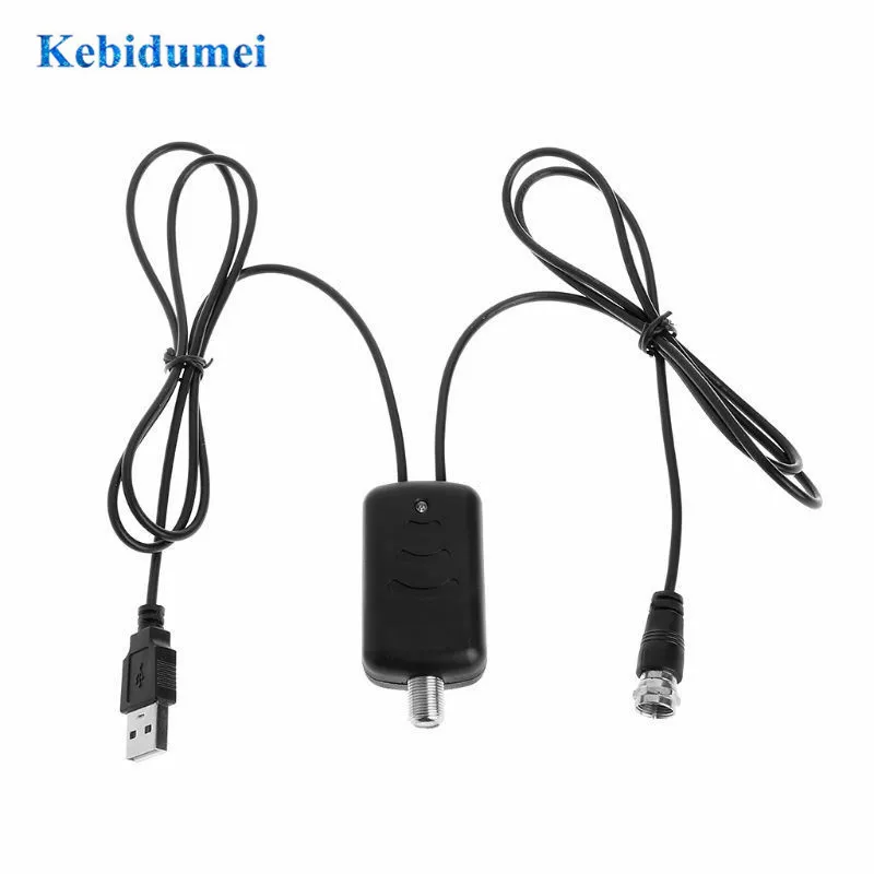 

kebidumei High Quality Easy Installation 25DB TV Signal Amplifier Booster Digital HD for Cable TV Fox Antenna HD Channel