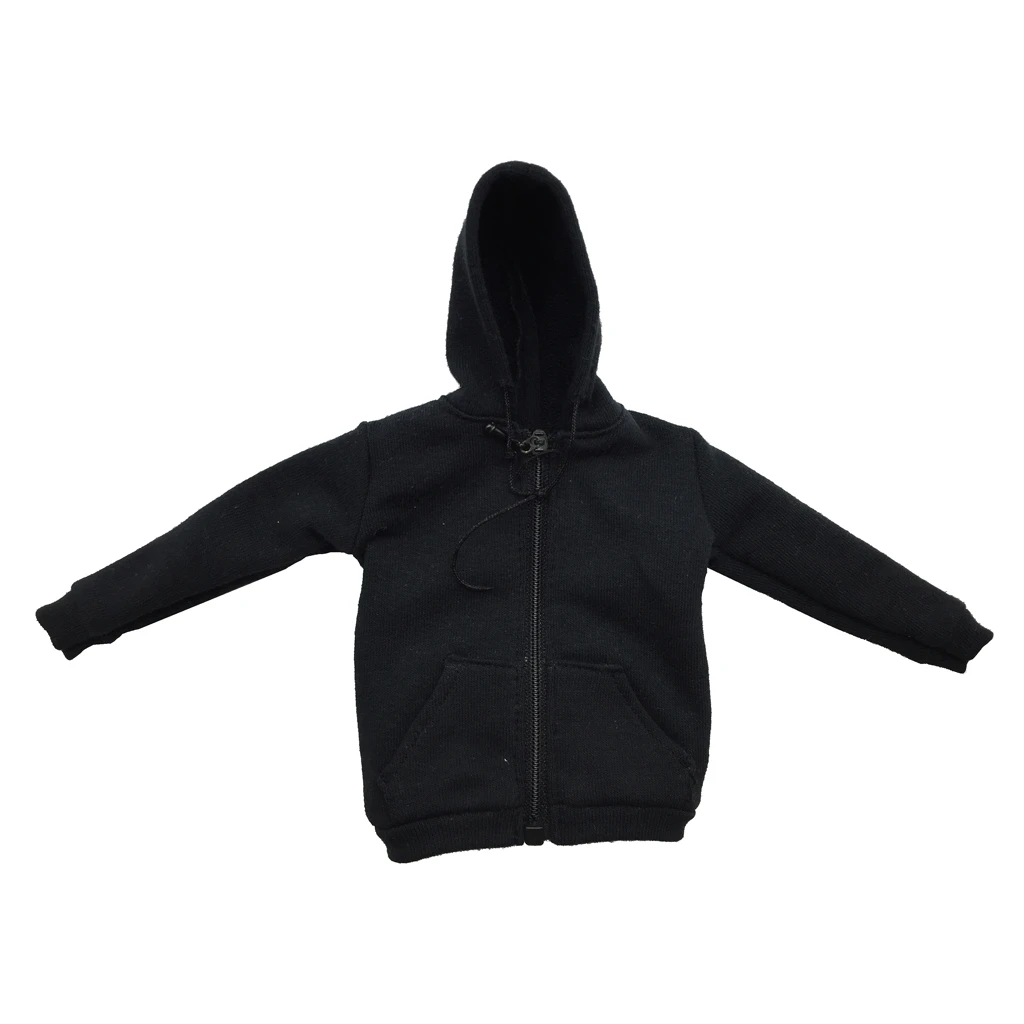 Details about   1/6 Scale Mens Zip Up Hoodie Sweatshirt for 12'' Action Figure