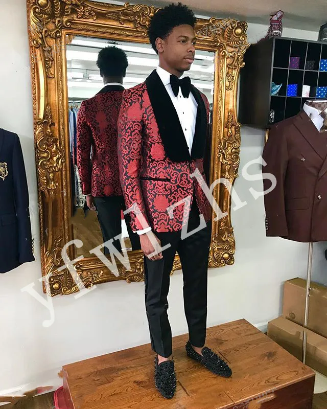 

New Arrival One Button Groomsmen Shawl Lapel Groom Tuxedos Men Suits Wedding/Prom Best Man Blazer ( Jacket+Pants+Tie) B65