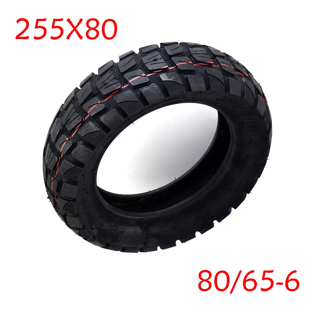 Élargissez le pneu gonflable pour Zero 10X Kaabo Mantis Geroosaty Pneus de scooter électrique 10 10 x 3.0 80/65-6 Straaen