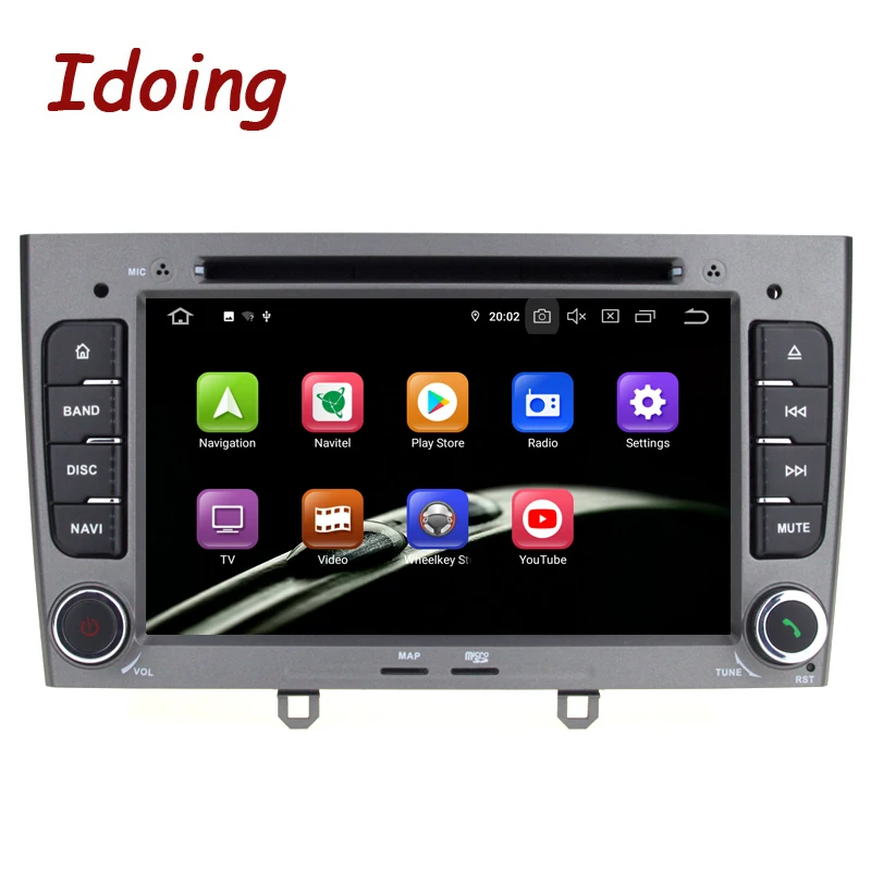 Sale Idoing 7inch 2Din Car Android 9.0 Radio Multimedia Player For Peugeot 308 PX5 4G+64G 8 Core IPS screen GPS Navigation TDA7850 2 Sale Idoing 7inch 2Din Car Android 9.0 Radio Multimedia Player For Peugeot 308 PX5 4G+64G 8 Core IPS screen GPS Navigation TDA7850 2