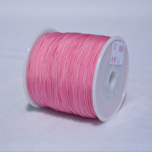 No 72 jade thread red rope hand-knitted rope Chinese knot wire tassel/bracelet braided thread/diy material thread