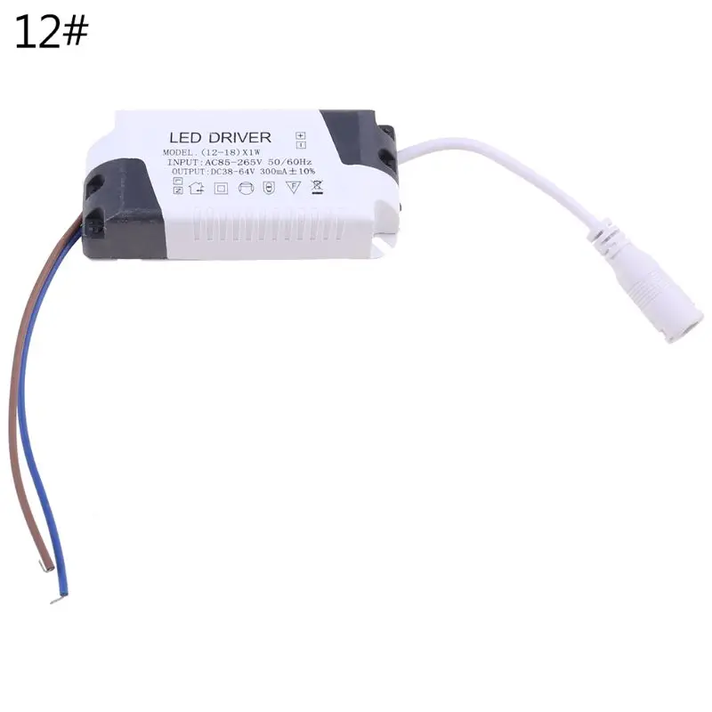 Led Driver (12-18) x1W Constant Current 300mA Transformer High