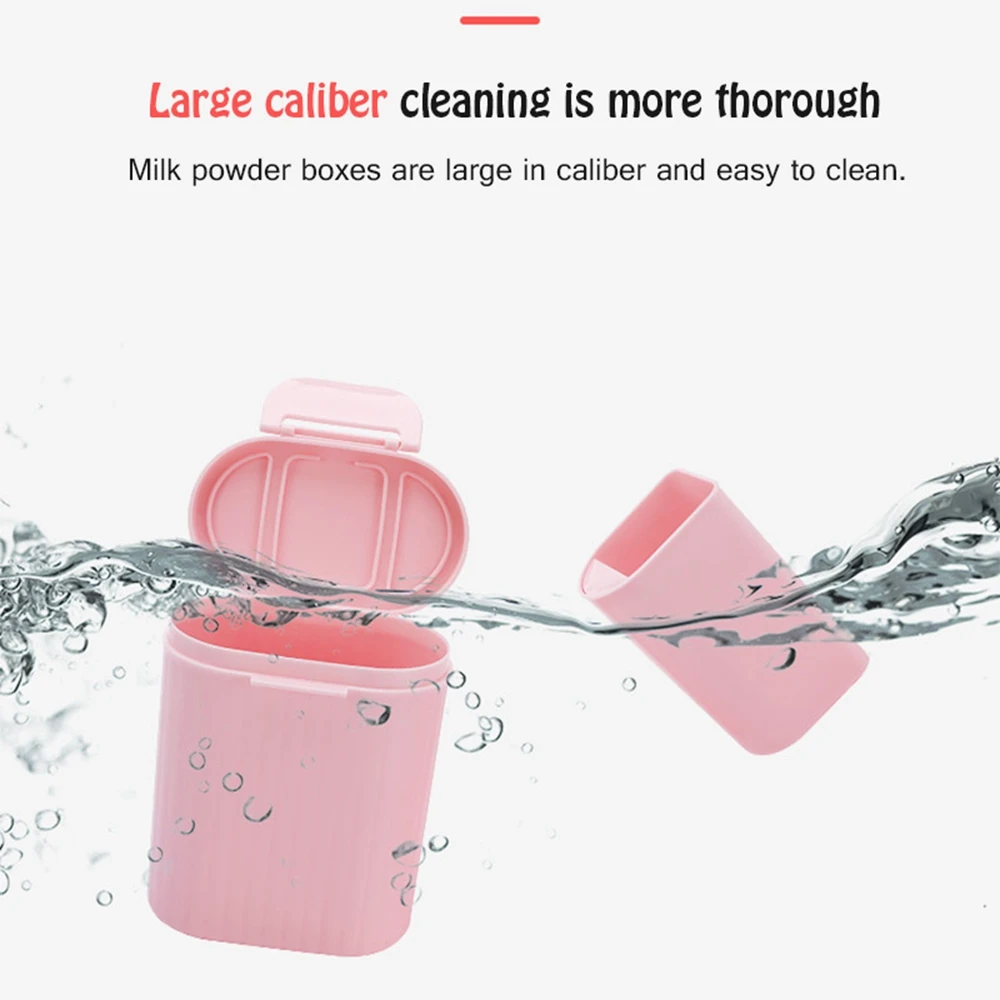 Large Capacity Baby Milk Powder Can Airtight Storage Box Portable Barrel Infant Bottled Food Box Storage Tank Baby Feeding Box