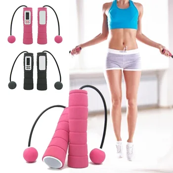

Newly Digital Wireless Cordless Skipping Jumping Rope Calorie Counter Fitness S66