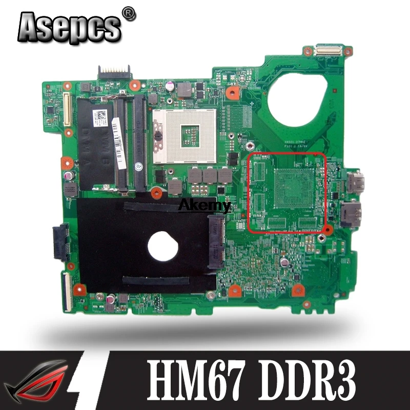 

N5110 For DELL inspiron 15R N5510 CN-0G8RW1 0G8RW1 G8RW1 HM67 DDR3 motherboard 100% original Test work