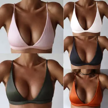 

Push Up Bra Brazilian Biquini Sey Bra Tops Women Sexy Set Bathing Suit Drop Shipping