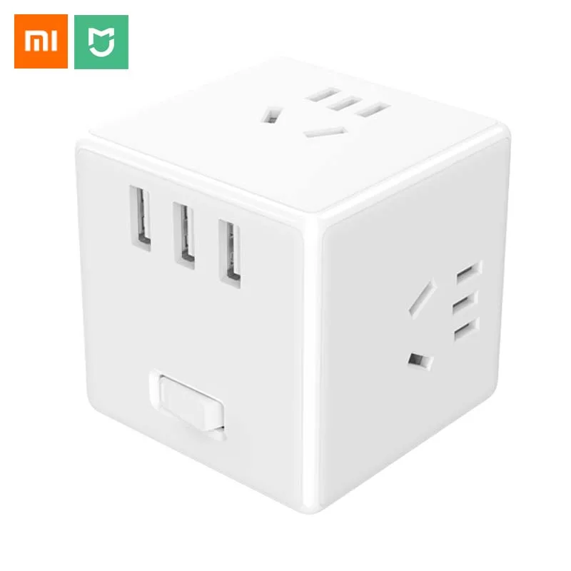Блок питания Xiaomi Mijia 2 в 1 Magic Cube с 6 USB-портами | Обустройство дома
