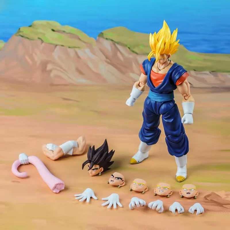 

Anime figure Demoniacal Fit 2.0 Vegetto action figure toy Dragon Ball Z SSJ Ultimate Fighter Goku Vegeta Brinquedos DBZ 1/12