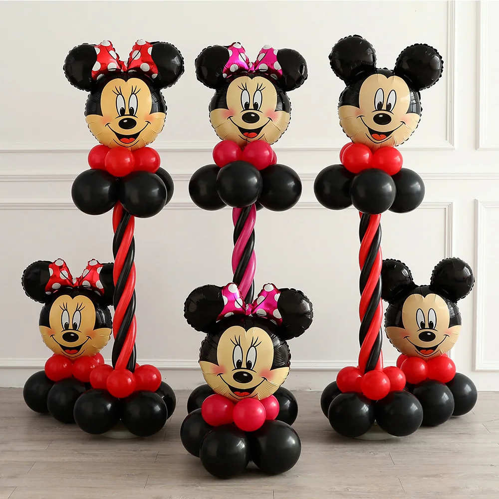 25 Bundle Mickey Mouse Birthday Party Balloons Balloon Minnie Red Decoration boy