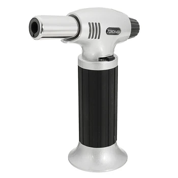 

New Cooking Torch Refillable Kitchen Culinary Burner Creme Brulee Blowtorch BBQ Meat Grill
